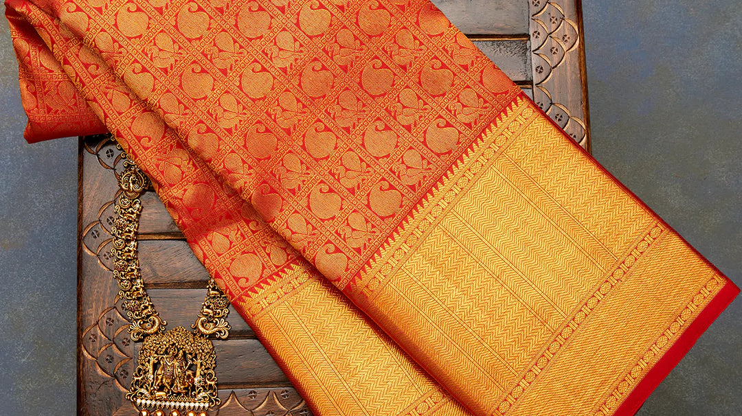 7 Best Pure Silk Kanjeevaram Sarees For The Brides-To-Be