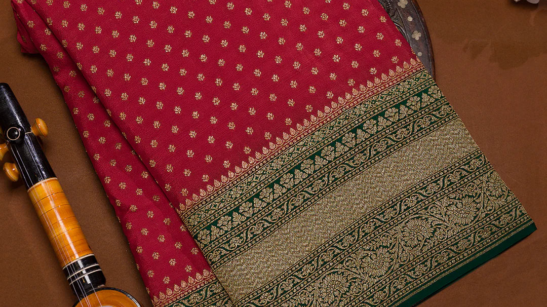 Red Wedding Saree