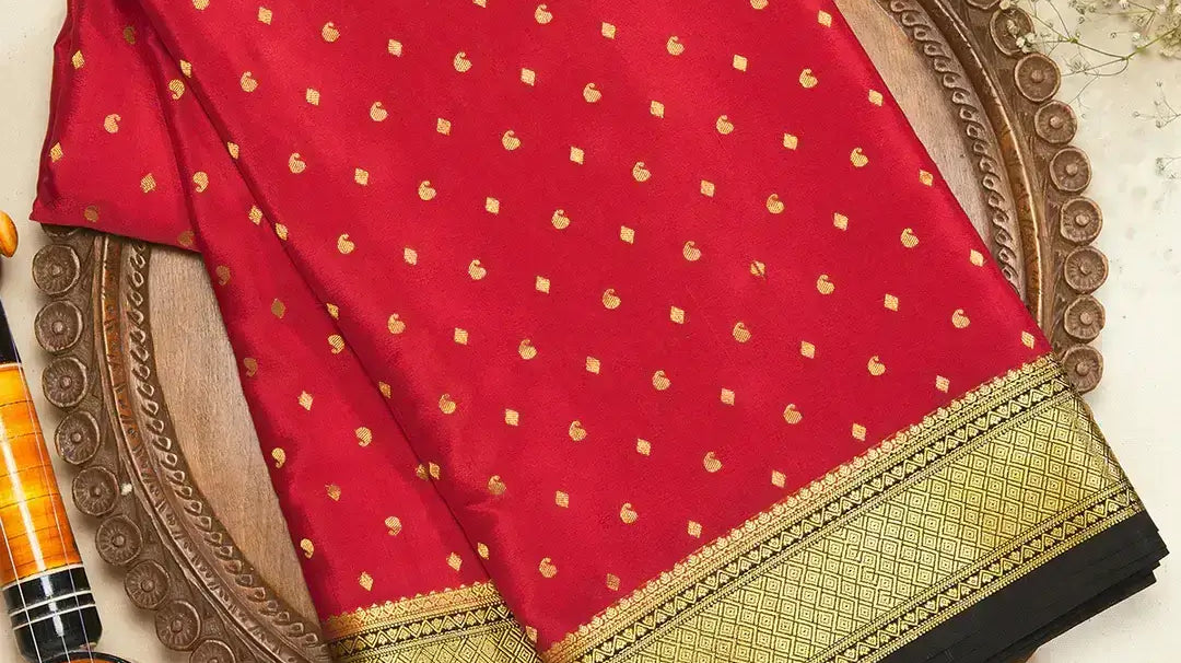how to identify mysore silk sarees