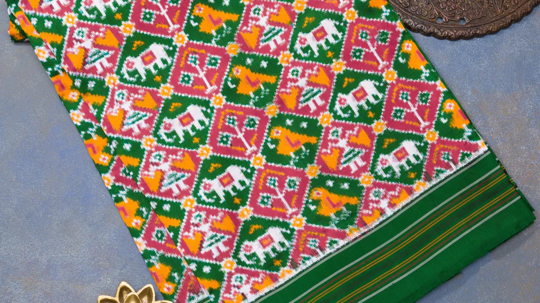 Pochampally Ikat Silk Sarees