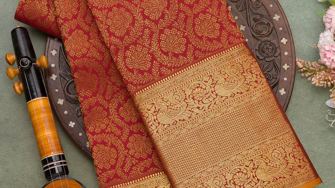 Durga Puja Silk Saree