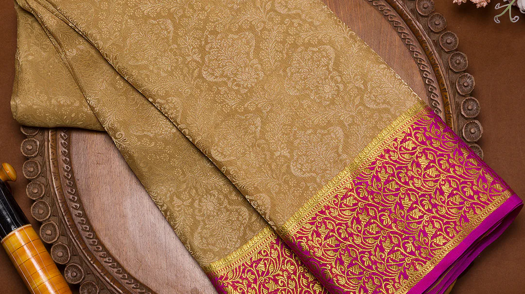 Banarasi cotton silk saree