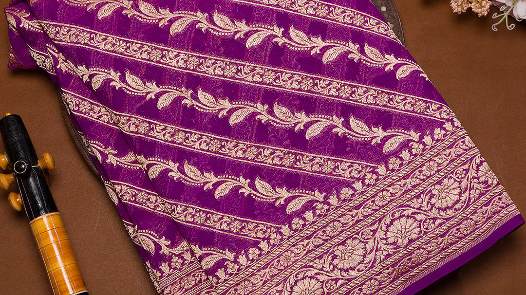 Engagement bridal look in saree