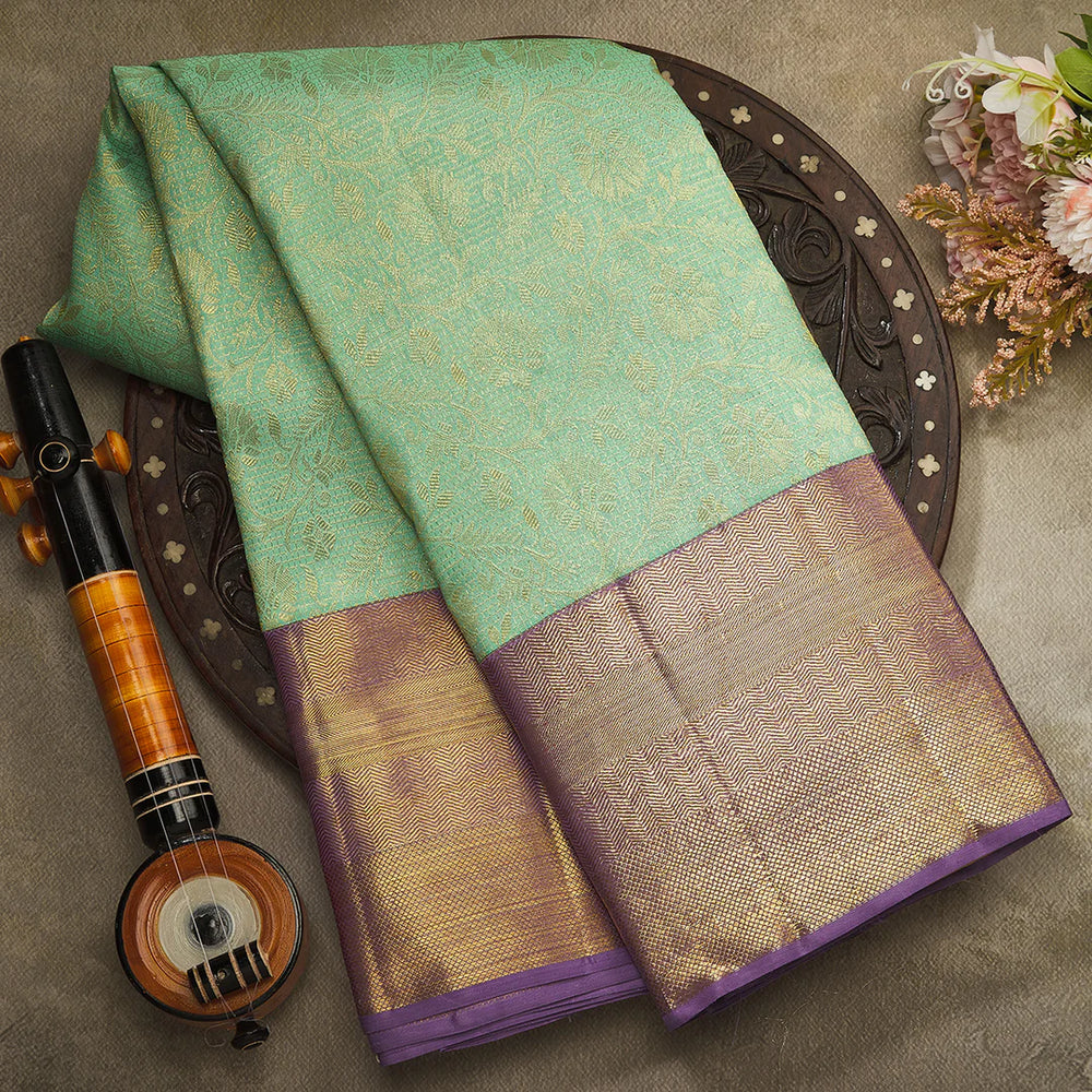 Patu Examples Texture How to Wear Pattu Saree in South Indian Style for Wedding - Deepam by ...
