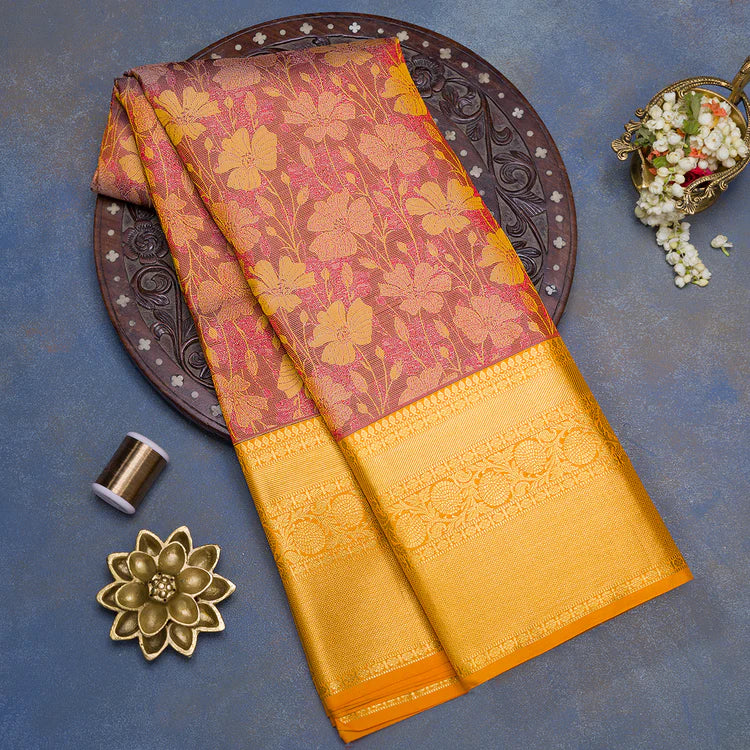 how to wear silk saree in modern style