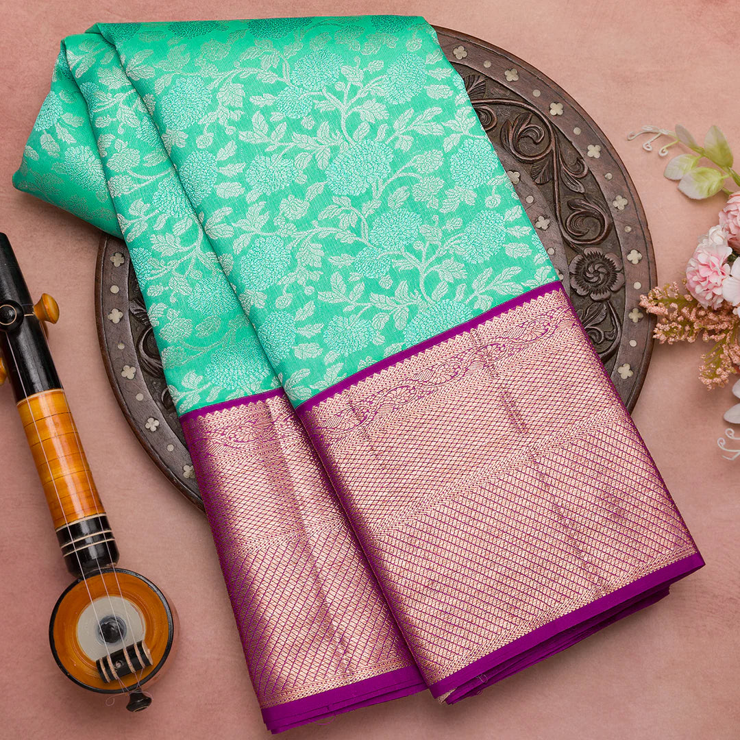 how to wear silk saree in flowing style