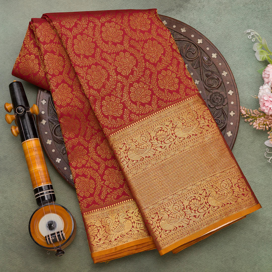 Durga Puja Silk Saree