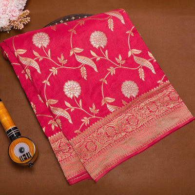 Get The Perfect Celestial Glow With Bridal Banarasi Saree