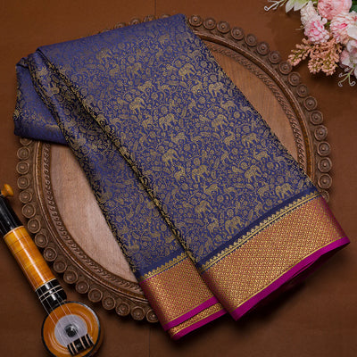 Wrap Yourself With The Saga Of Mysore Crepe Silk Sarees