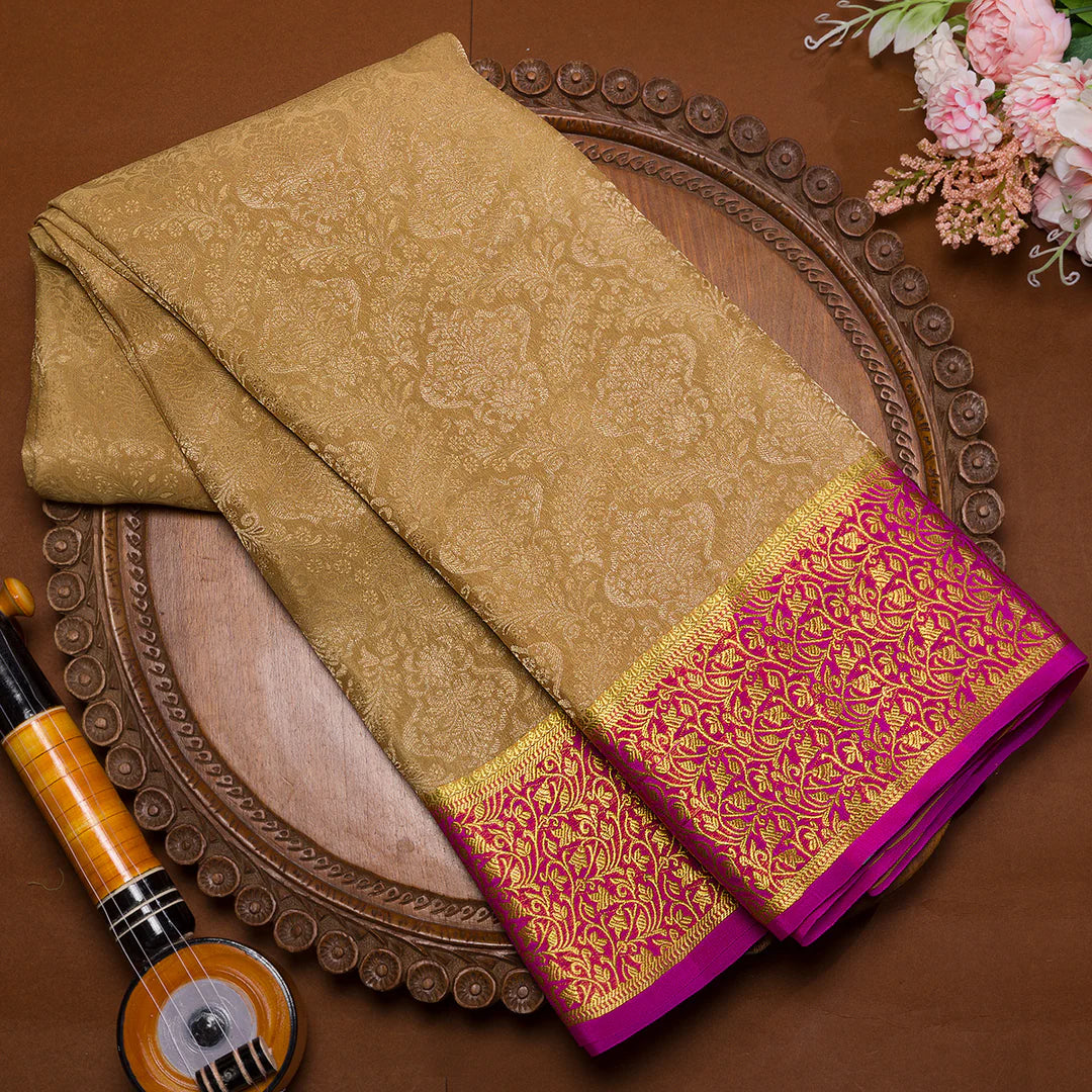 Banarasi cotton silk saree