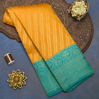 Golden Silk Sarees: Timeless Grandeur and Elegance