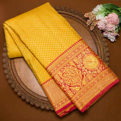 Silk Symphony: The Charisma of Kanchipuram Saree Design
