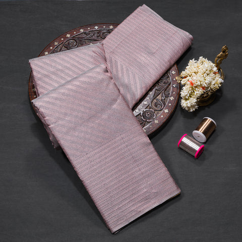 Mauve Pure Kanjivaram Silk Saree