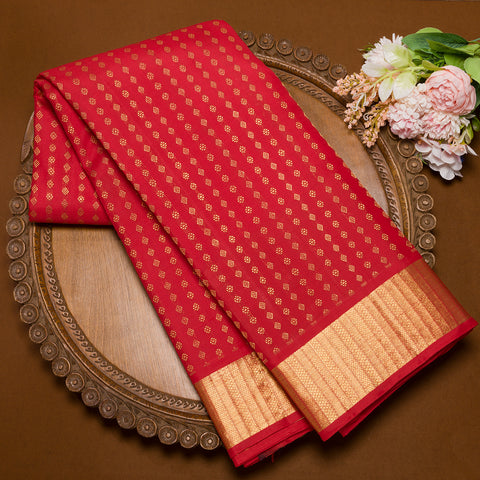 Red Kanjivaram Silk Saree