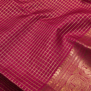 Maroon Pure Kanjivaram Silk Saree