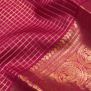 Maroon Pure Kanjivaram Silk Saree