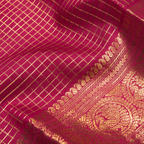 Maroon Pure Kanjivaram Silk Saree