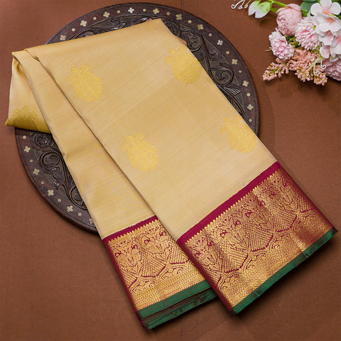 Faw Kanjivaram Silk Saree