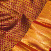 Maroon Kanjeevaram Silk Saree