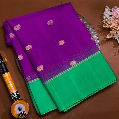 Purple Soft Silk Saree