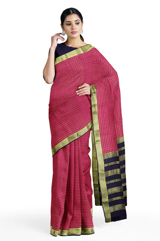 Dank Mysore Crepe Silk saree