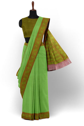 Green Art Silk Saree