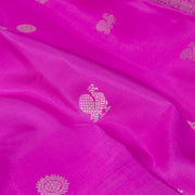 Neon Pink Kanjivaram Silk Saree