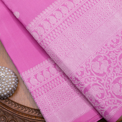 Pink Pure Kanjivaram Silk Saree