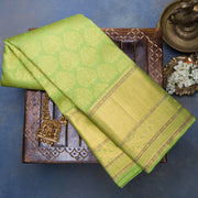 Light Green Kanjeevaram Silk Saree