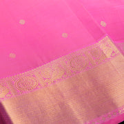 Pink Colour Pure Kanjivaram Silk Saree