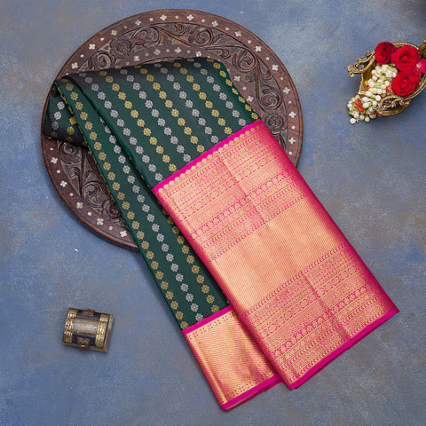 Green Pure Kanjivaram Silk Saree