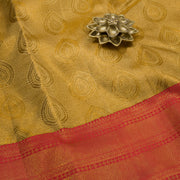 Pure Gold Pure Kanjivaram Brocade Silk Saree
