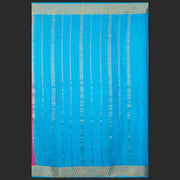 Pink Pure Mysore Crepe Silk Saree