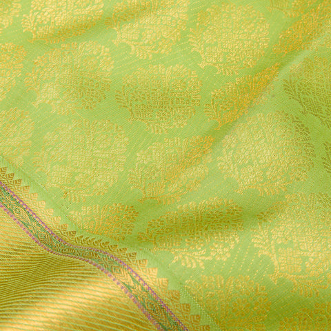 Light Green Kanjeevaram Silk Saree